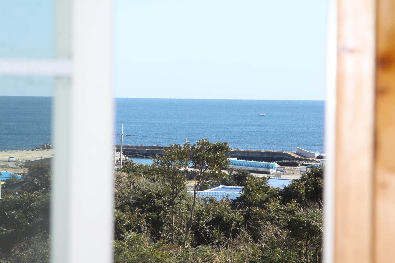 Jeju Bille Log Pension Szogüpho Kültér fotó